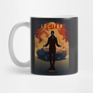 Lucifer - Chevrolet Corvette - Car Legends Mug